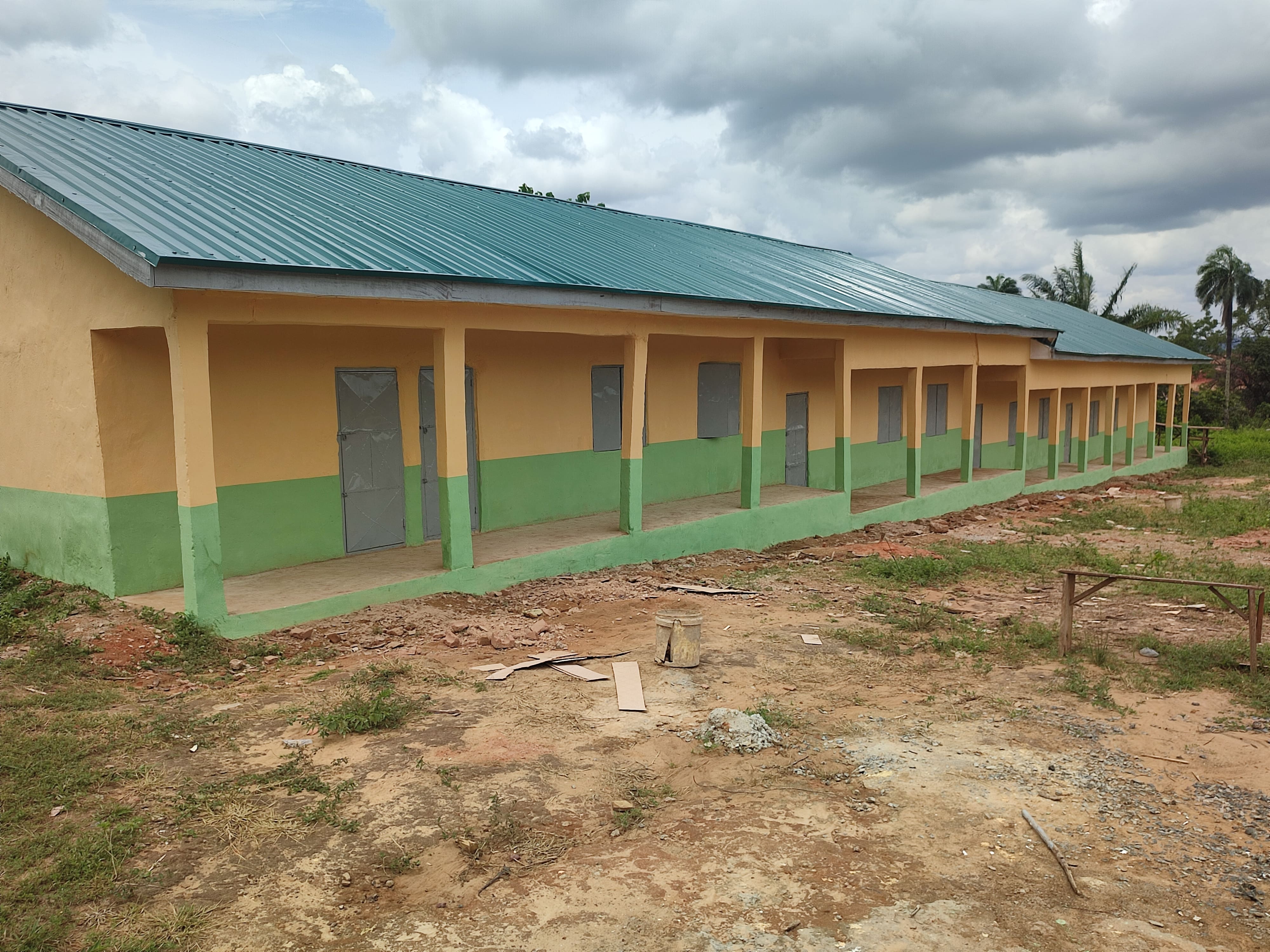 School building side view