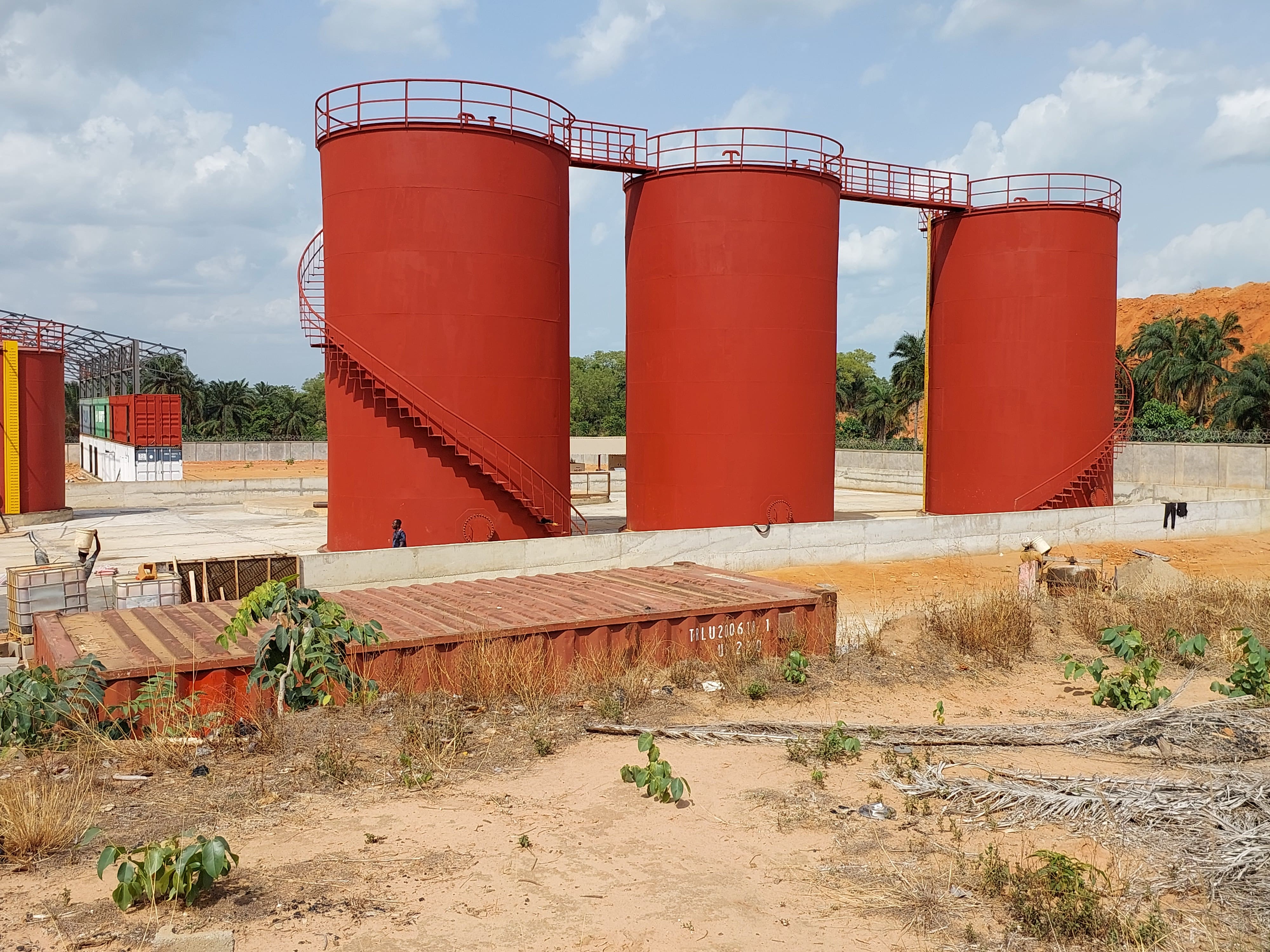 Tank Farm Construction Project