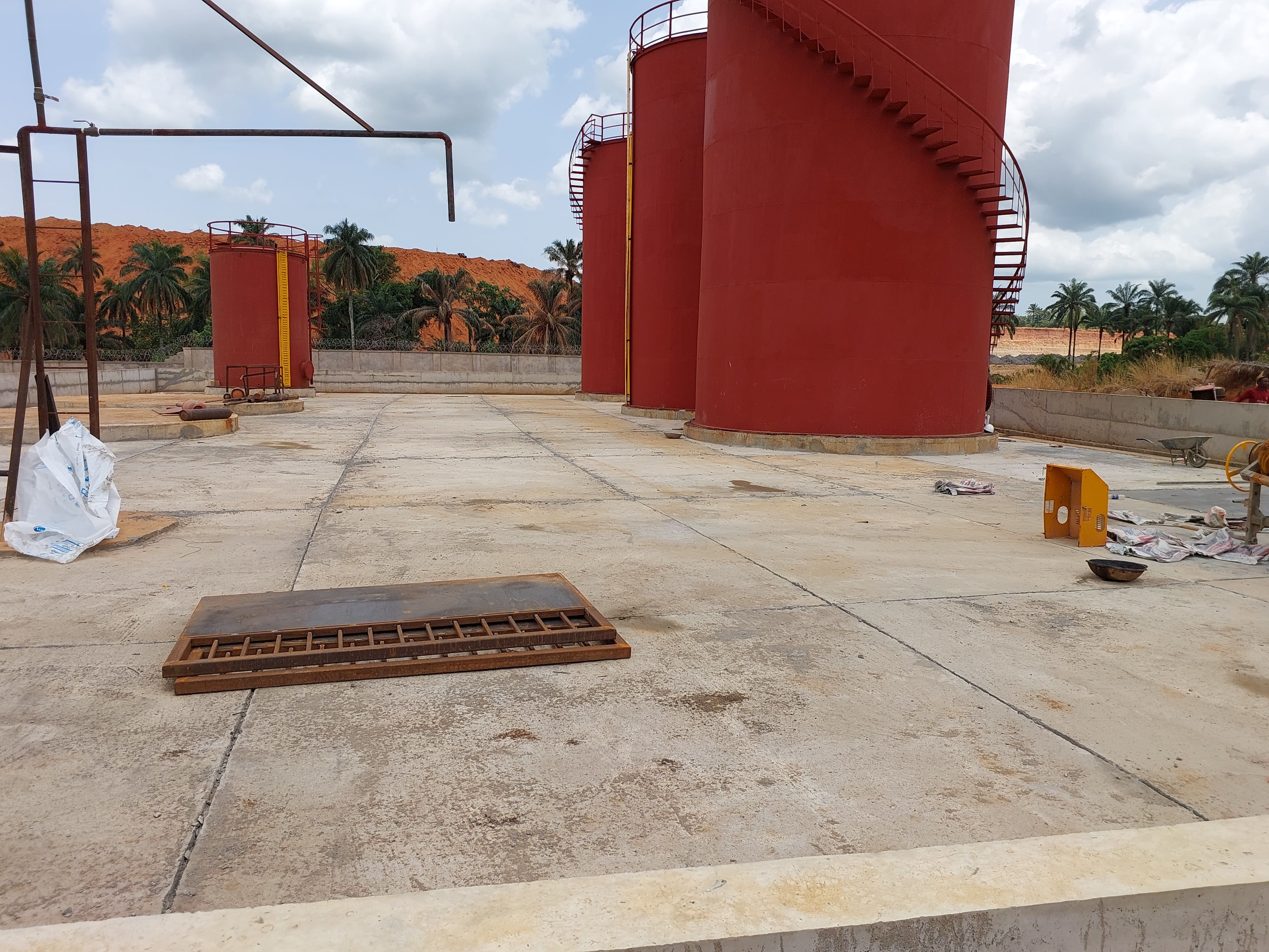 Tank Farm - Interior View